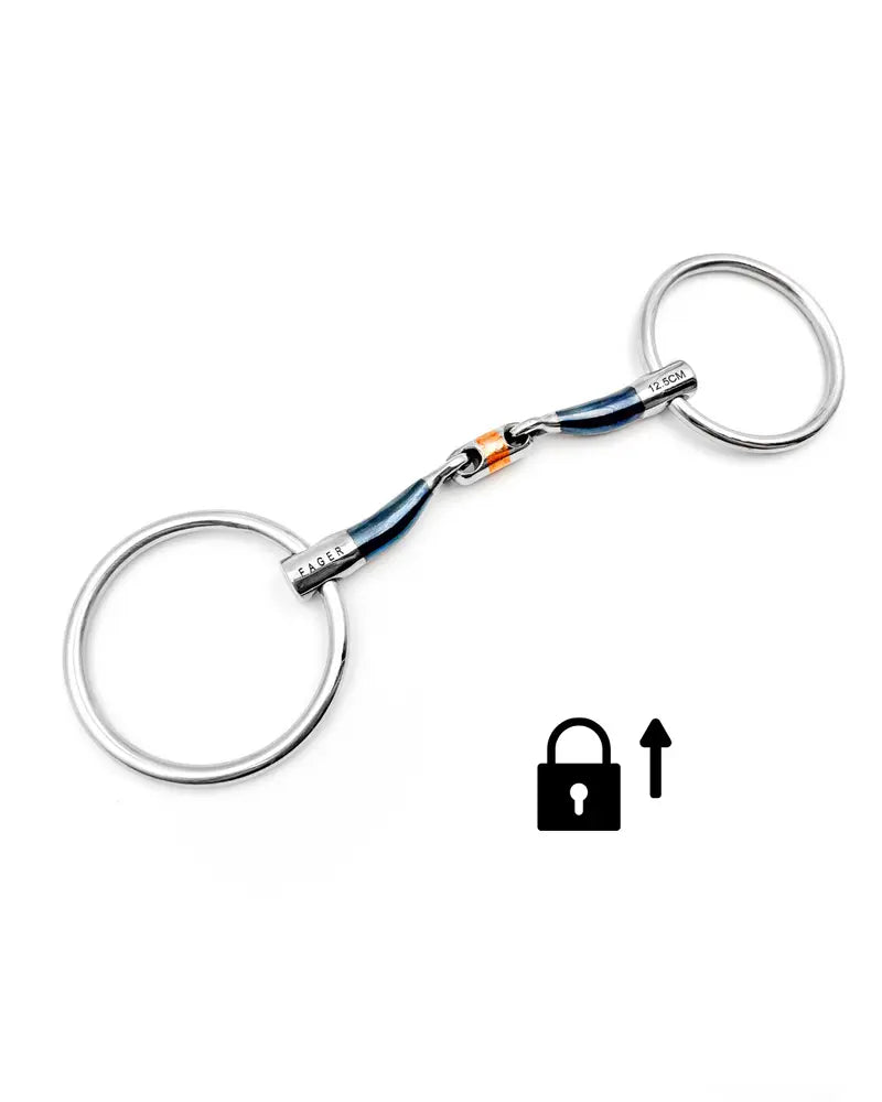 Fager Mattias watertrens — een ongebroken lock-bit voor paarden