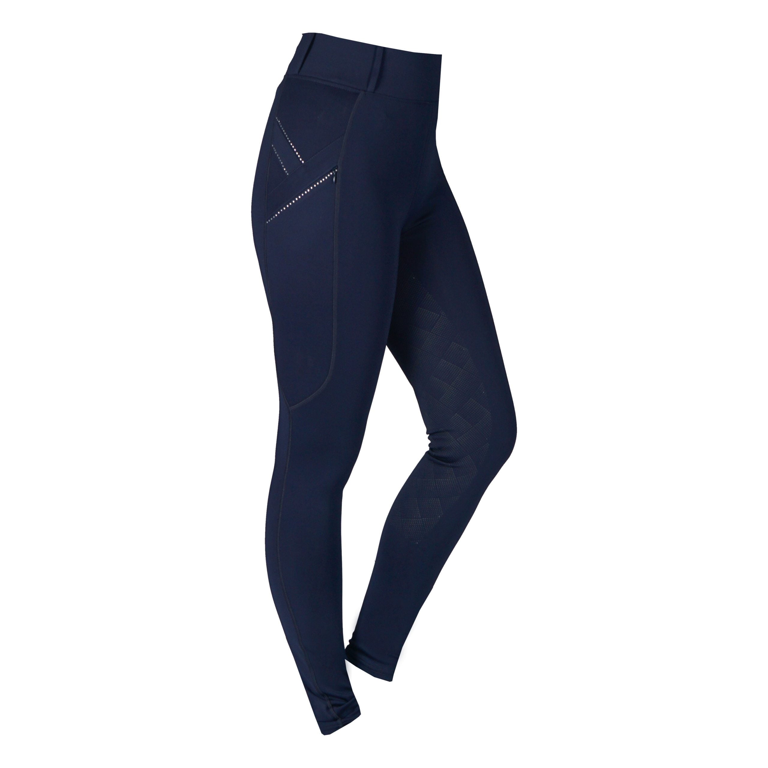 Horka rijlegging Momentum blauw met kristallen bies
