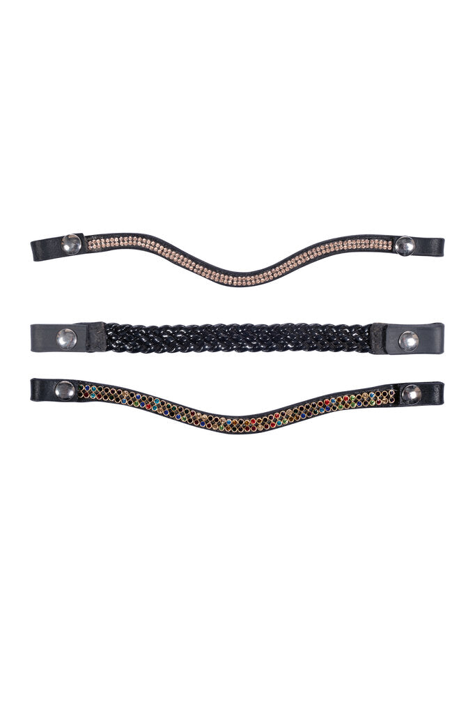 HKM verwisselbare frontriem Hobby Horse set van 3