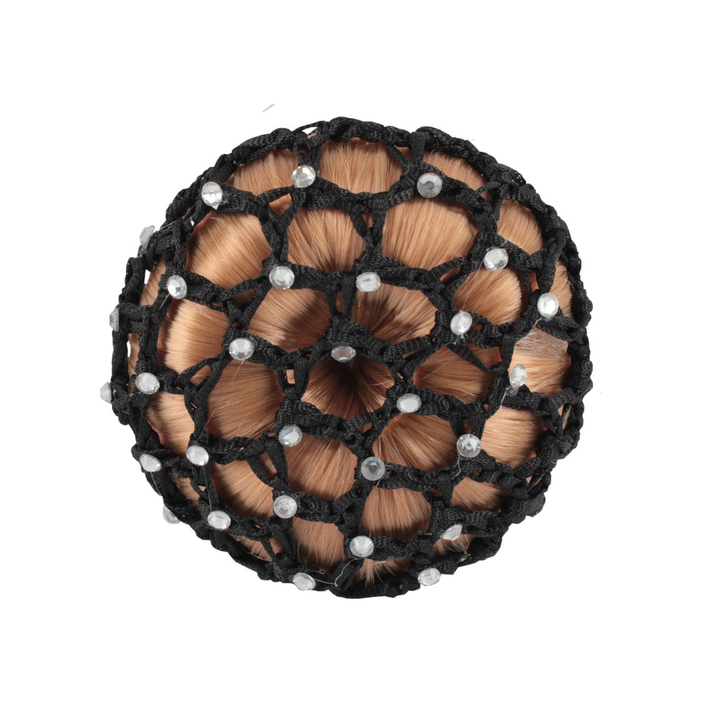 Horka haarnetje met strass in zwart of wit