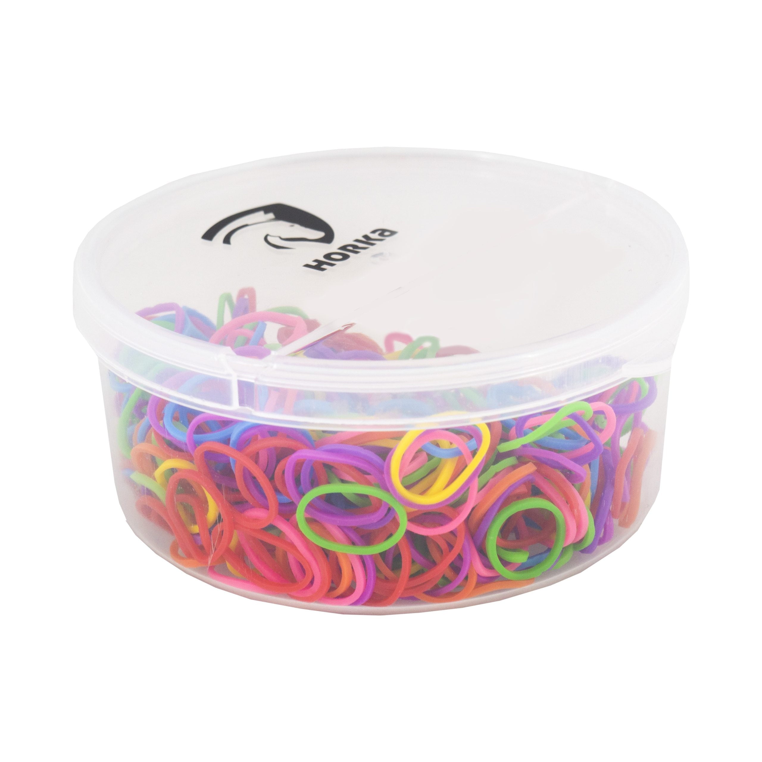 Horka invlecht elastiekjes multi color