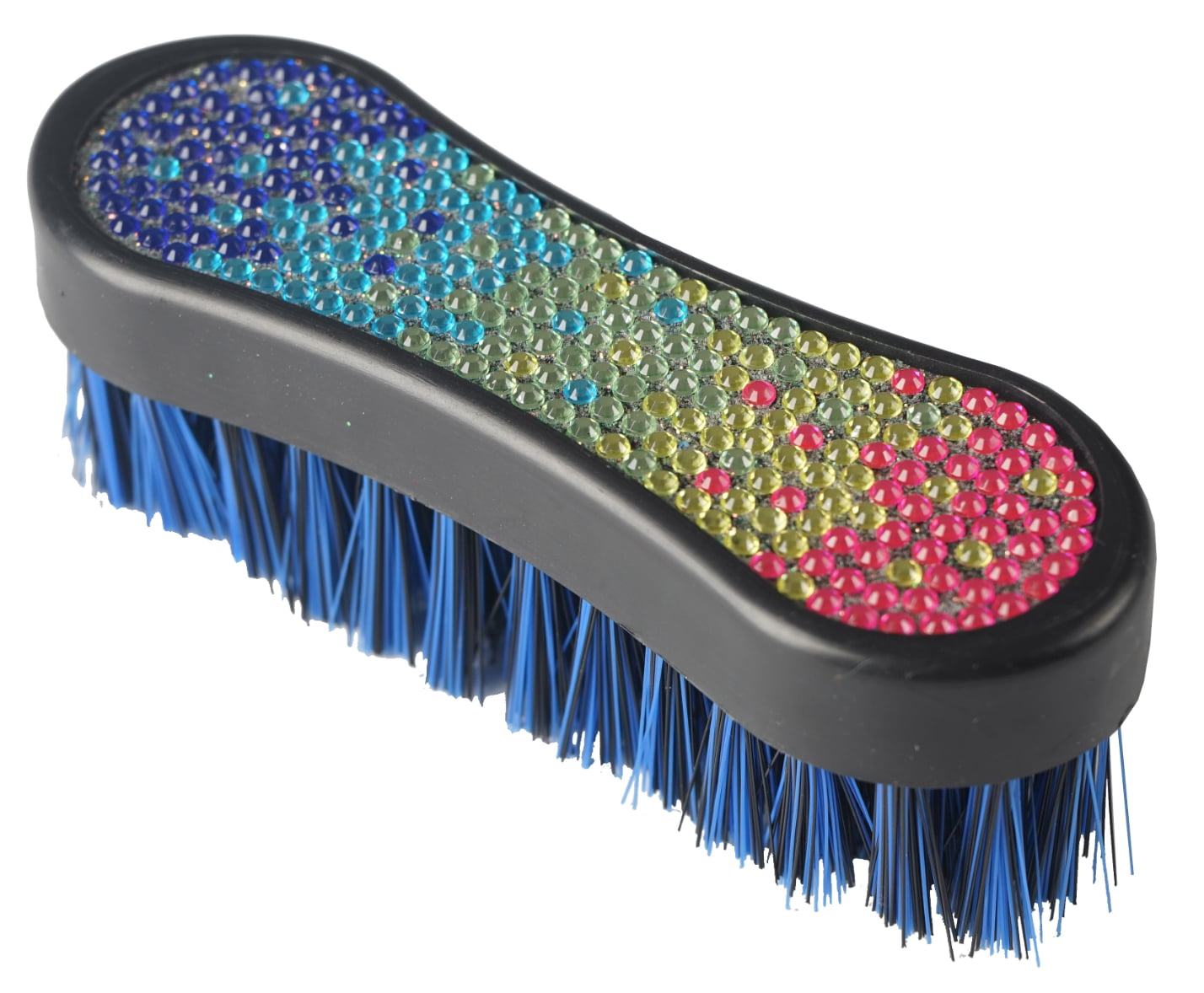 Rainbow poetsspullen set strass steentjes
