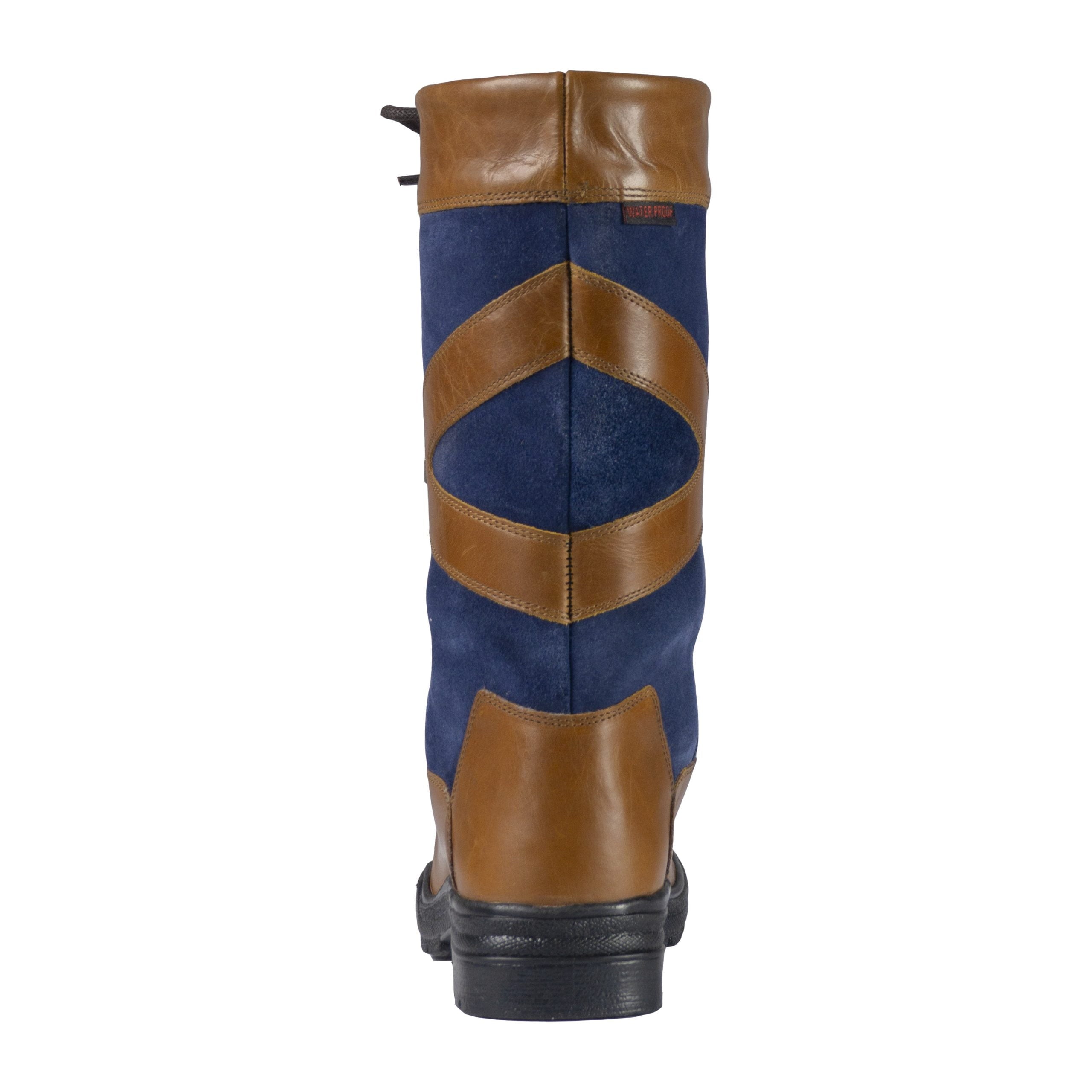 Horka outdoorlaars Greenwich, kort cognac/blue