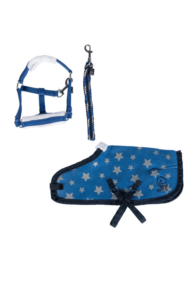 Cuddle pony sterrenset roze of blauw