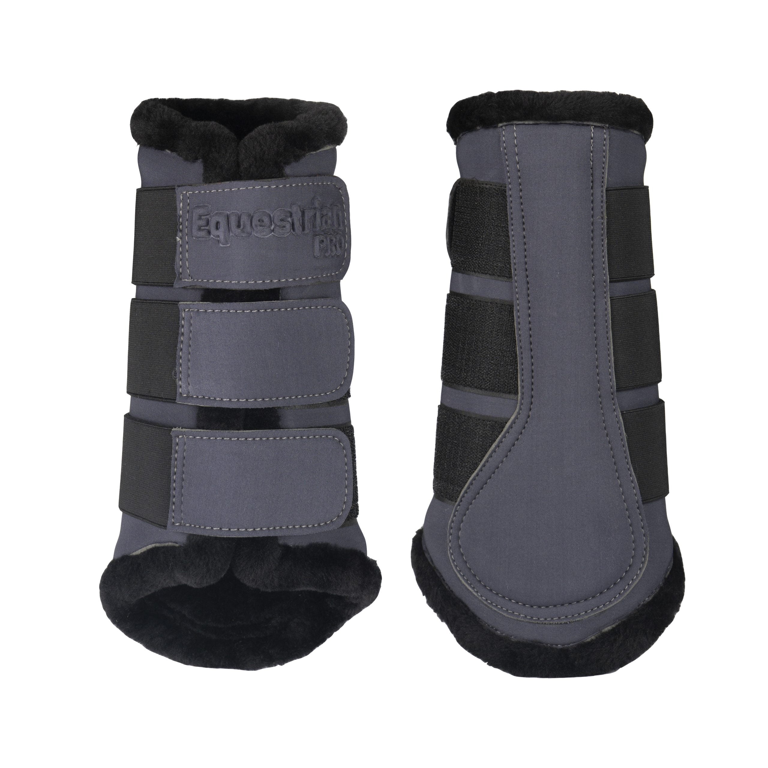 Horka beenbeschermers Pro Embossed, antraciet