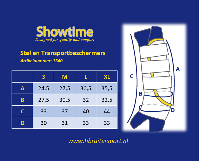 Stalbeschermers / transportbeschermers showtime