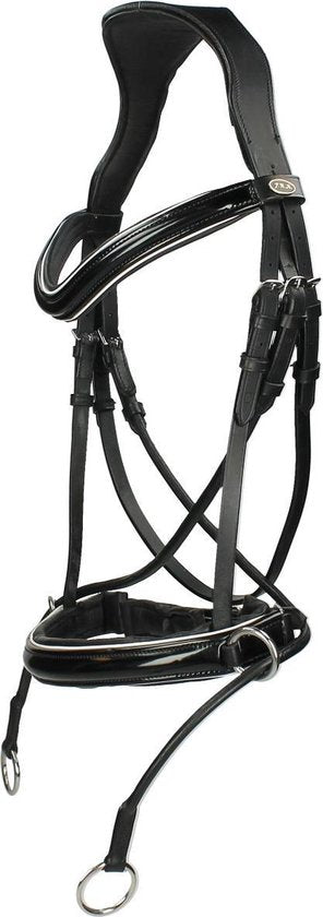 Bitloos Hoofdstel Harry's Horse Easy Care Zwart - Eppleck Bitloos Hoofdstel Harry's Horse Easy Care Zwart - Eppleck