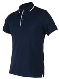 Horka polo Branco heren marine blauw