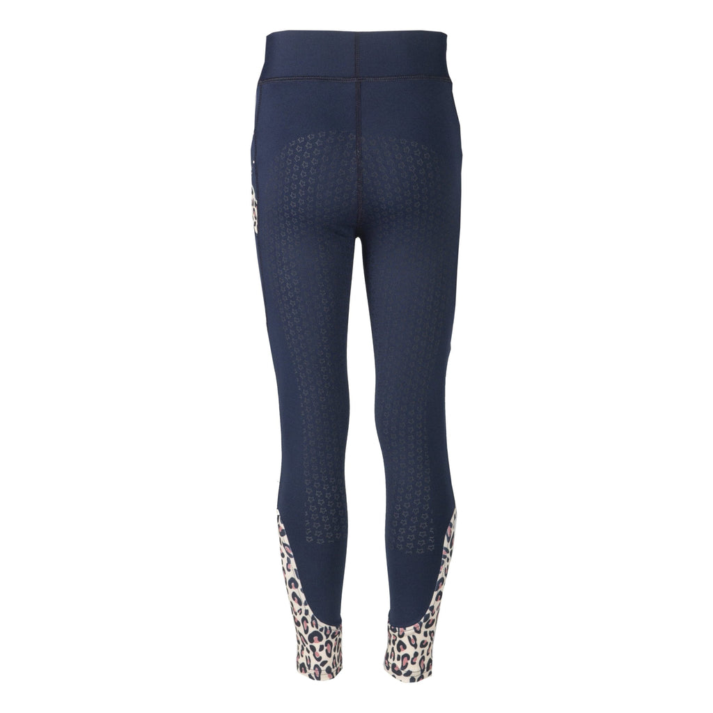 Red Horse rijlegging kind blauw/luipaard
