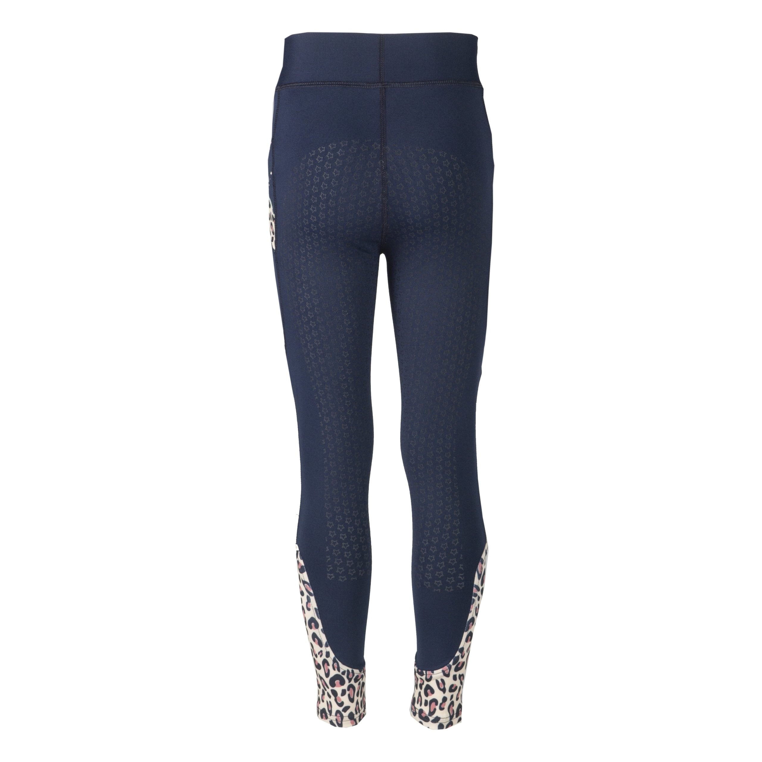 Red Horse rijlegging kind blauw/luipaard