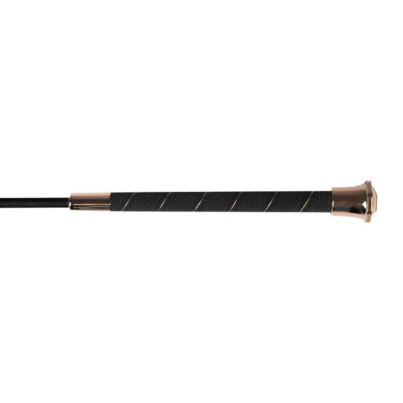 Dressage whip 130cm with logo