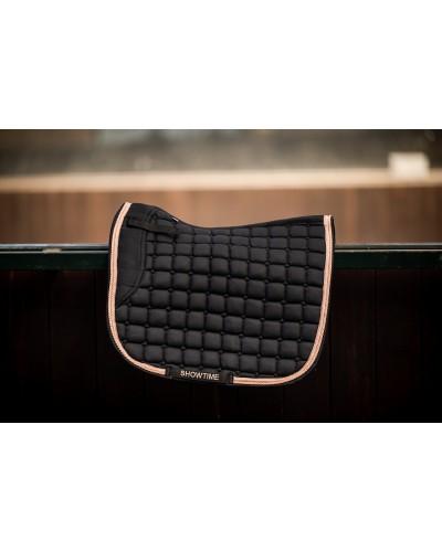 HB Schabracke schwarz rosé in Dressur und VS