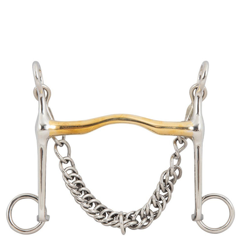 BR dressuurstang Soft Contact 12 mm scharen 140 mm