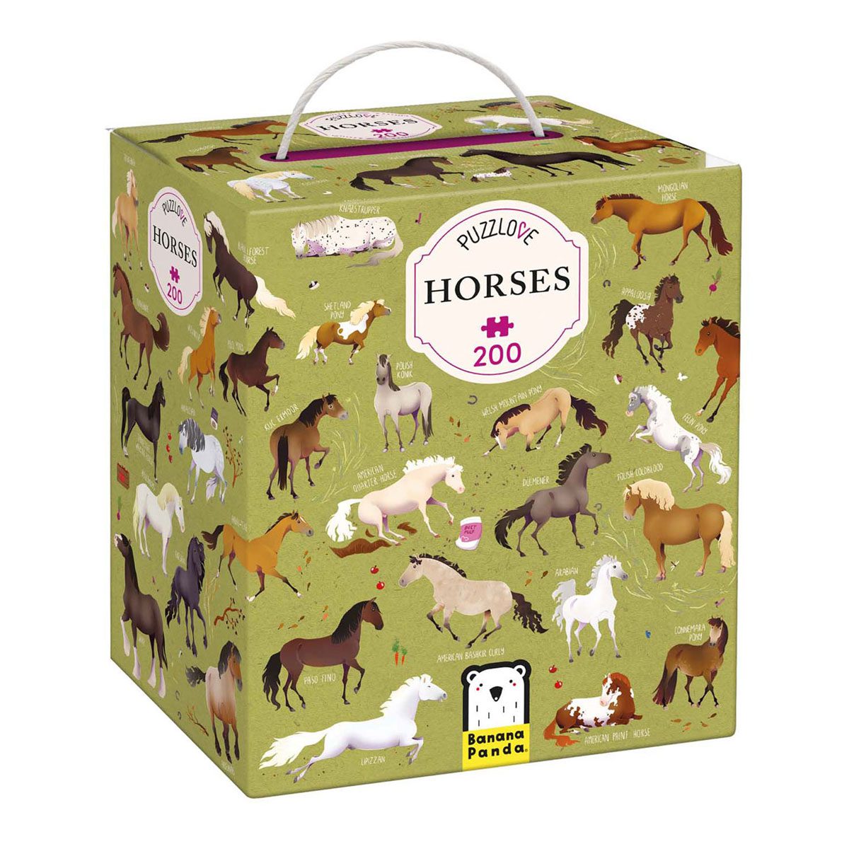 Banana Panda - Puzzlove Paardenrassen