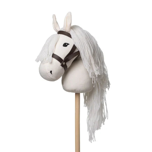 By Astrup Hobby Horse stokpaard wit