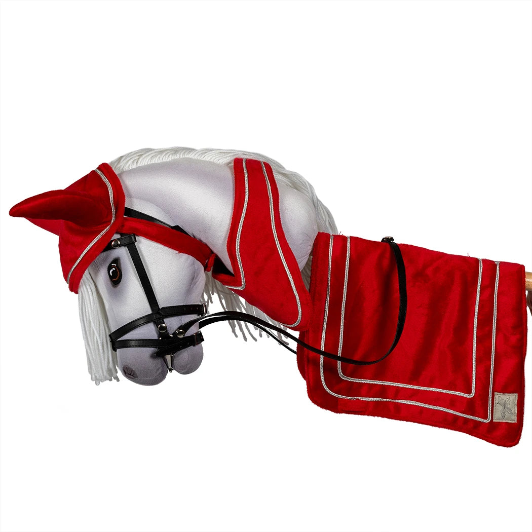 ByAstrup Hobby Horse 3 delige set rood