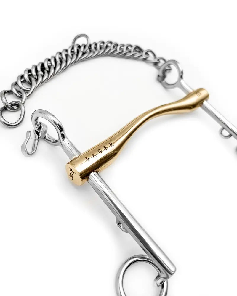 Fager Lincoln dressuurstang Sweet Gold 16 mm
