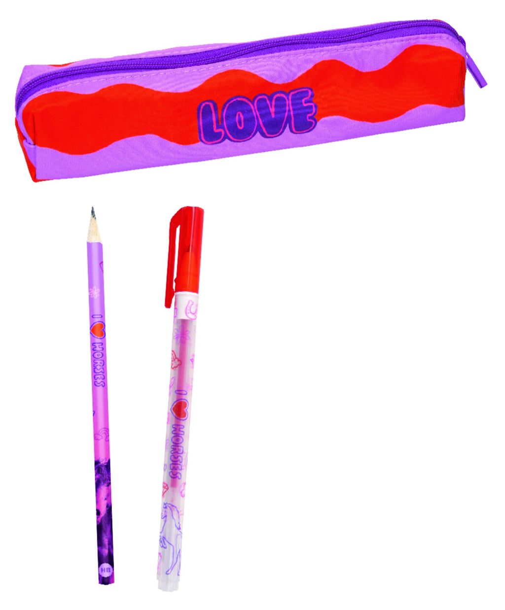 HB schrijfset I love Horses