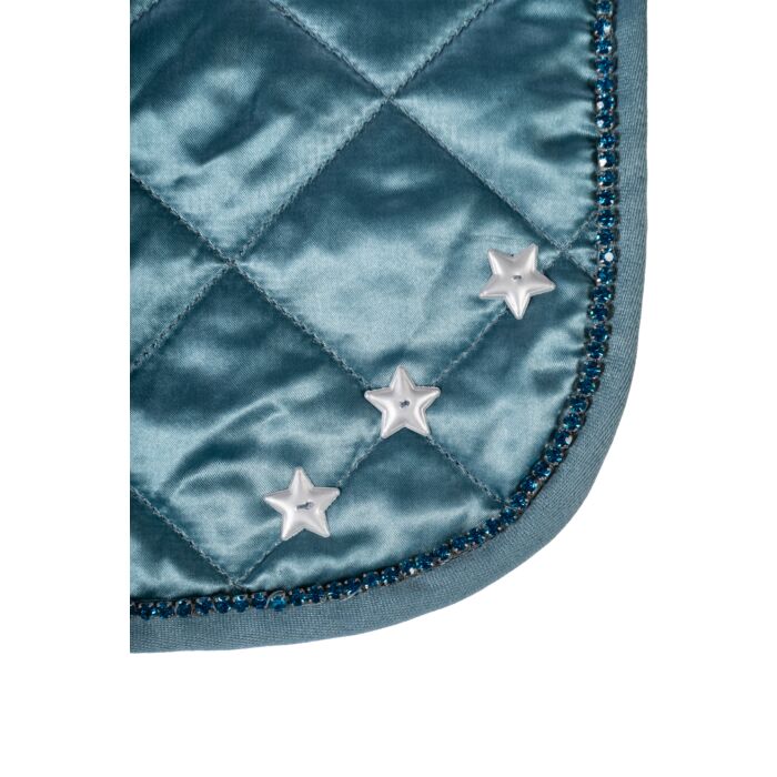 HKM Hobby Horse dekentje Premium turquoise