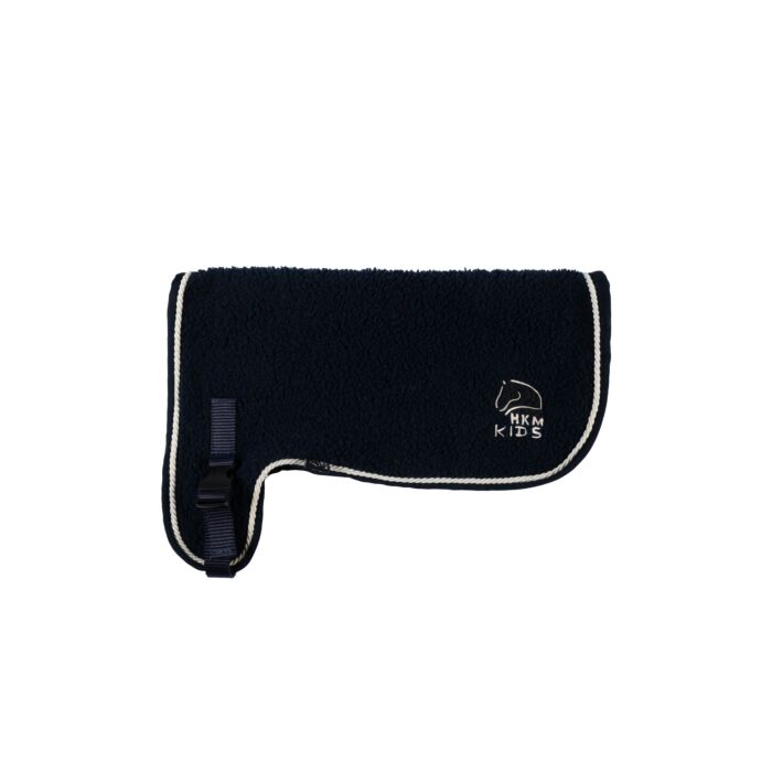 HKM Hobby Horse dekentje teddybont donkerblauw