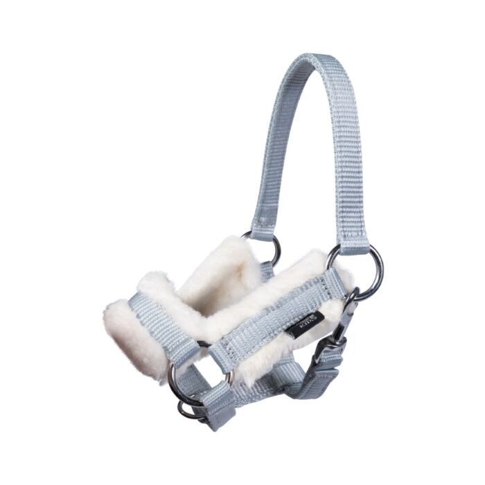 HKM Hobby Horse halster en touw grijs