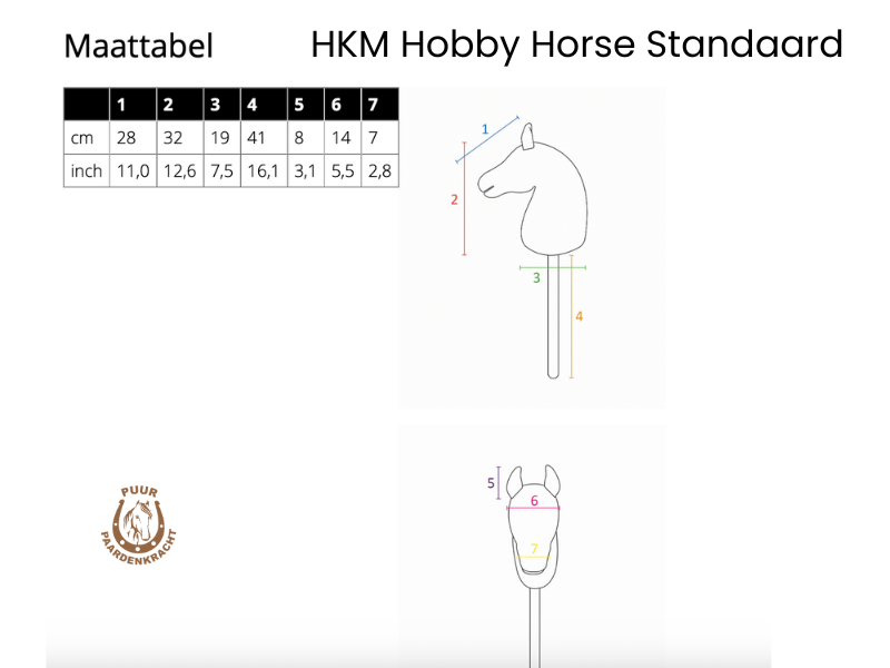 HKM Hobby Horse standaard