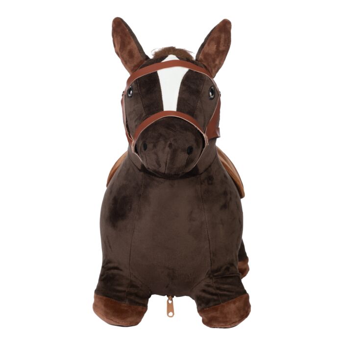 HKM skippybal paard donkerbruin