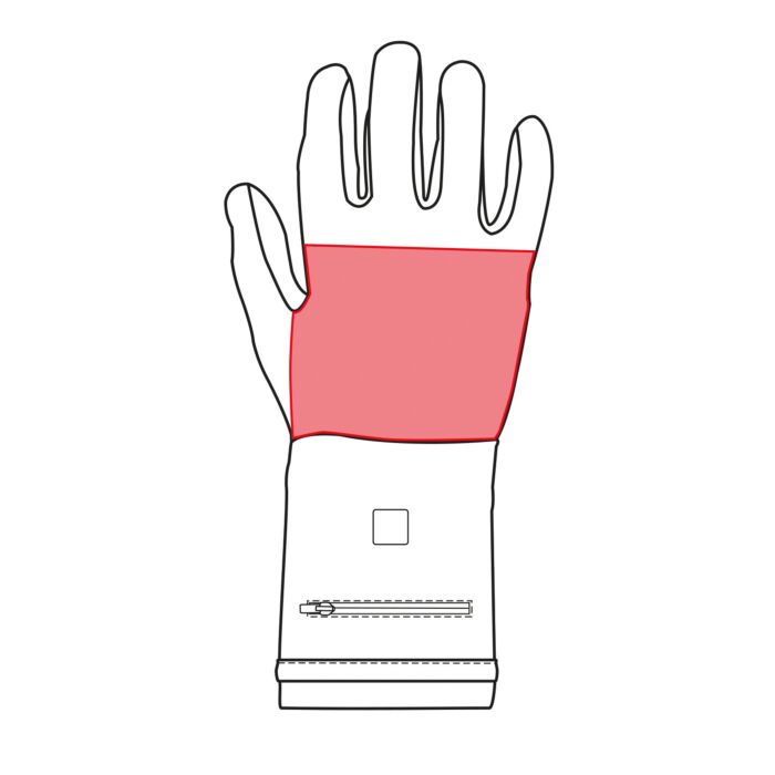 HKM verwarmde rijhandschoenen