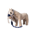 HKM Cuddle Horse halsterset grijs-blauw