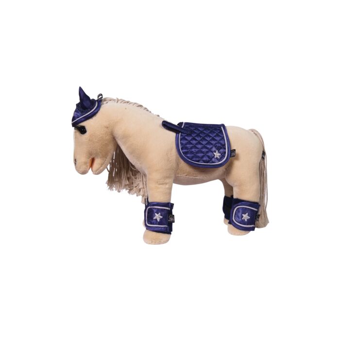 HKM Design Cuddle Horse Set Dark Blue
