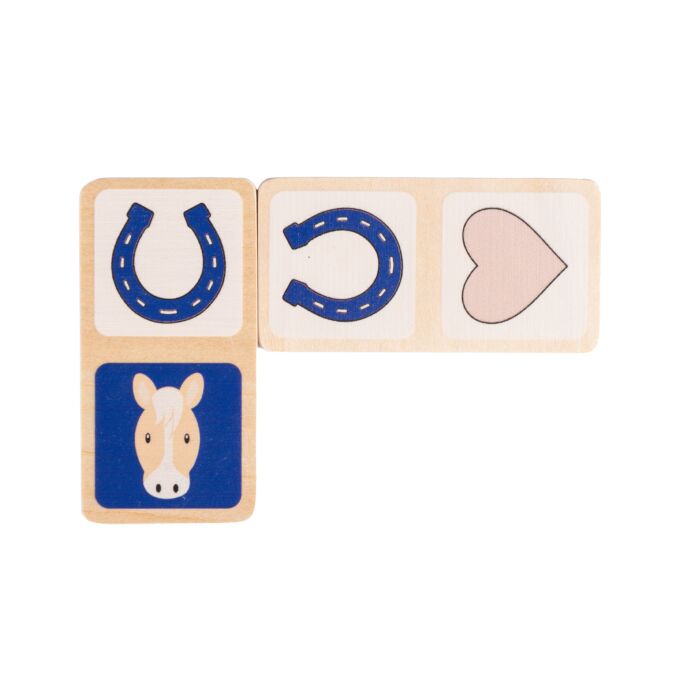 HKM Domino paarden
