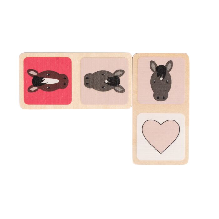HKM Domino paarden