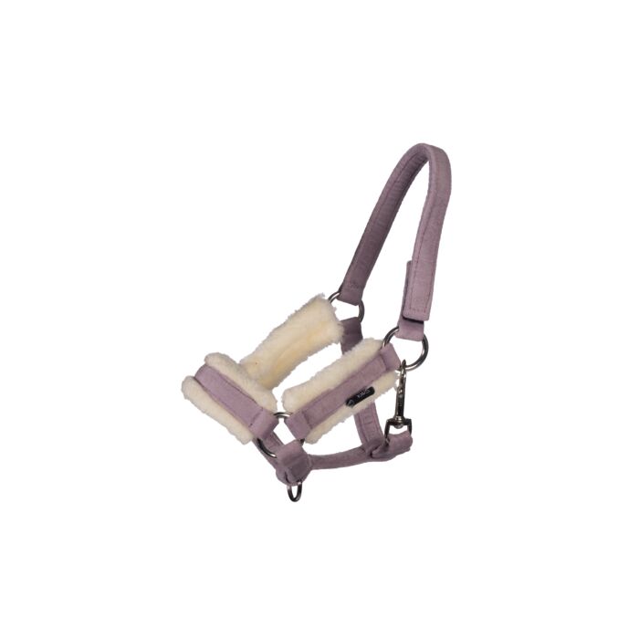 HKM Hobby Horse halsterset fluweel oudroze
