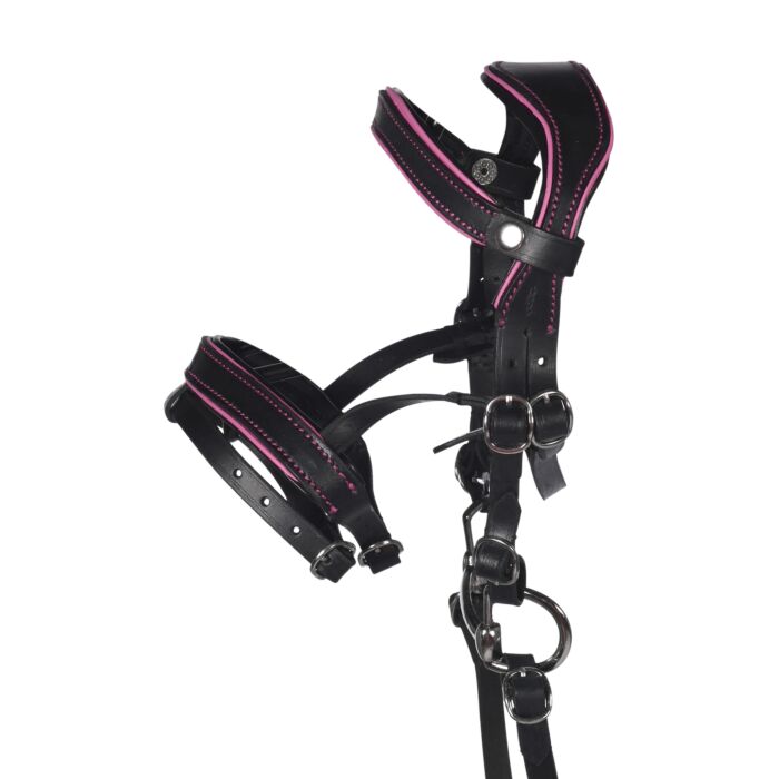 HKM Hobby Horse halster Manchester roze