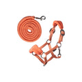 HKM Hobby Horse halsterset fleece oranje