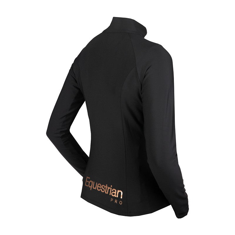 Horka Excellence trainingsvest coffee en zwart-rosé