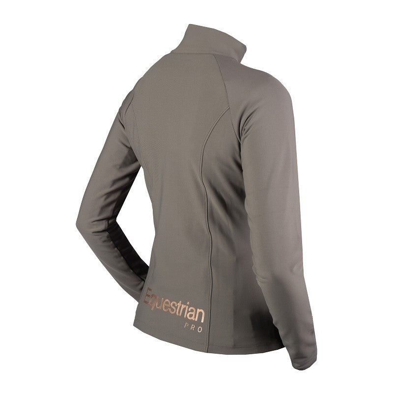 Horka Excellence trainingsvest coffee en zwart-rosé