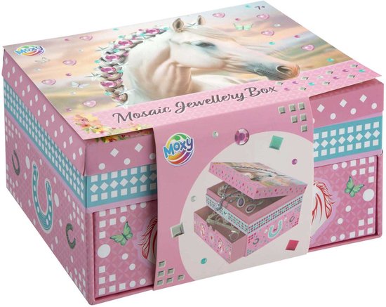 Moxy Paarden Juwelendoos Mozaiek Versieren