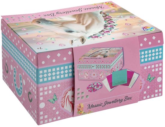 Moxy Paarden Juwelendoos Mozaiek Versieren