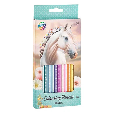 Moxy kleurpotloden pastel 12 stuks