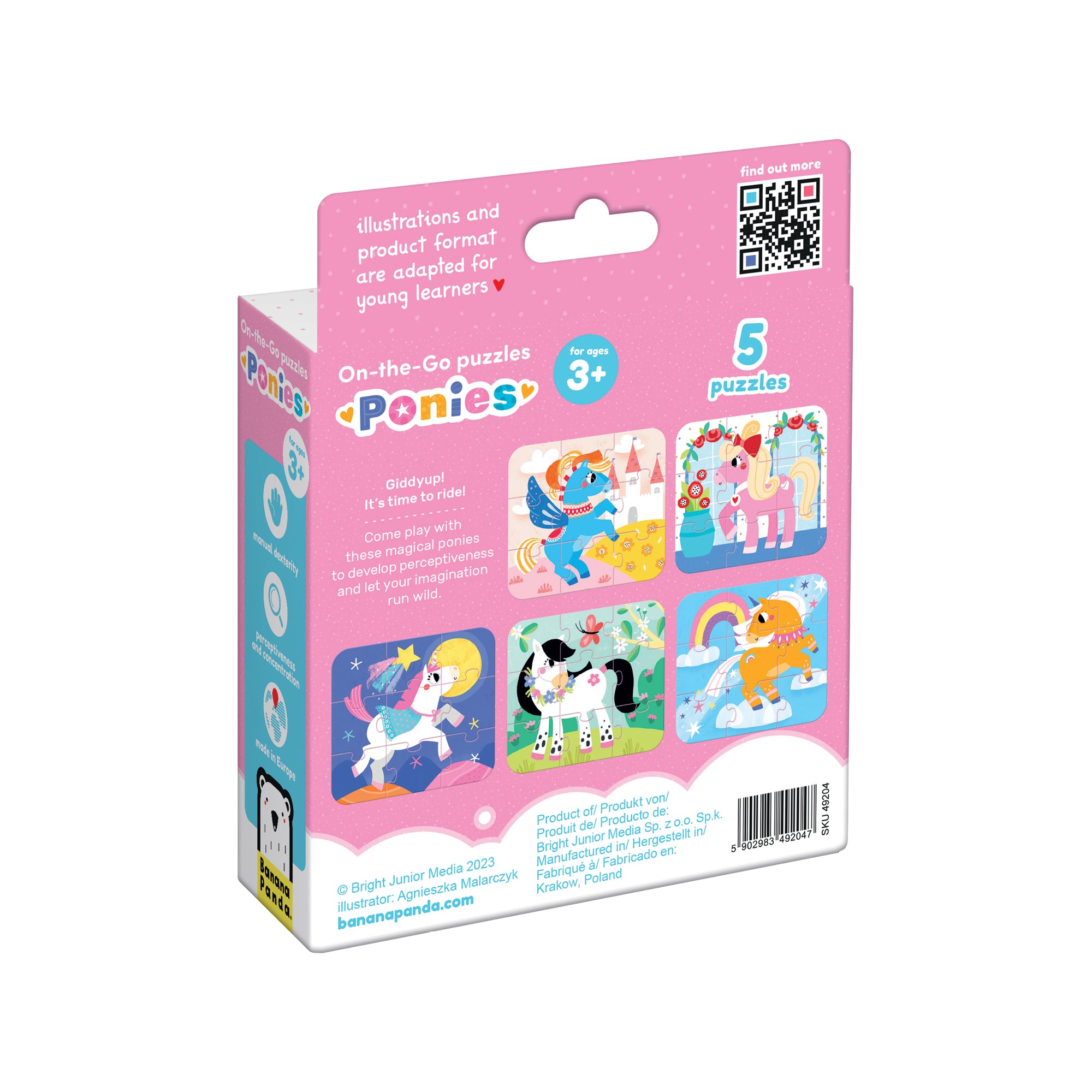 Banana Panda - On-the-Go Puzzel Pony's