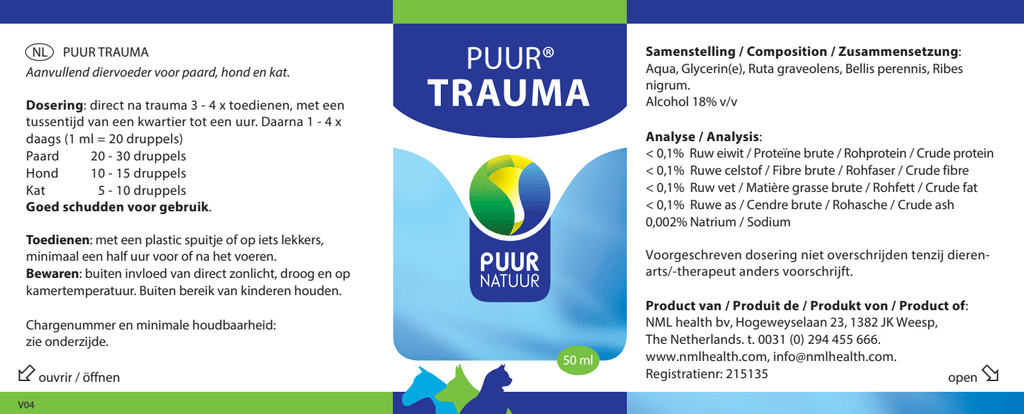 PUUR Trauma 50 ml