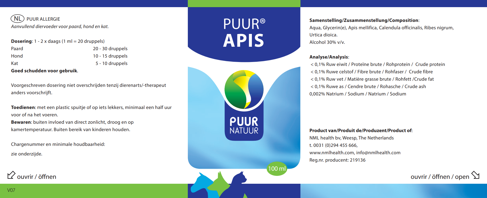 Puur Apis 100 ml