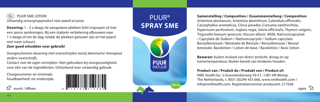 Puur Spray SME 500 ml