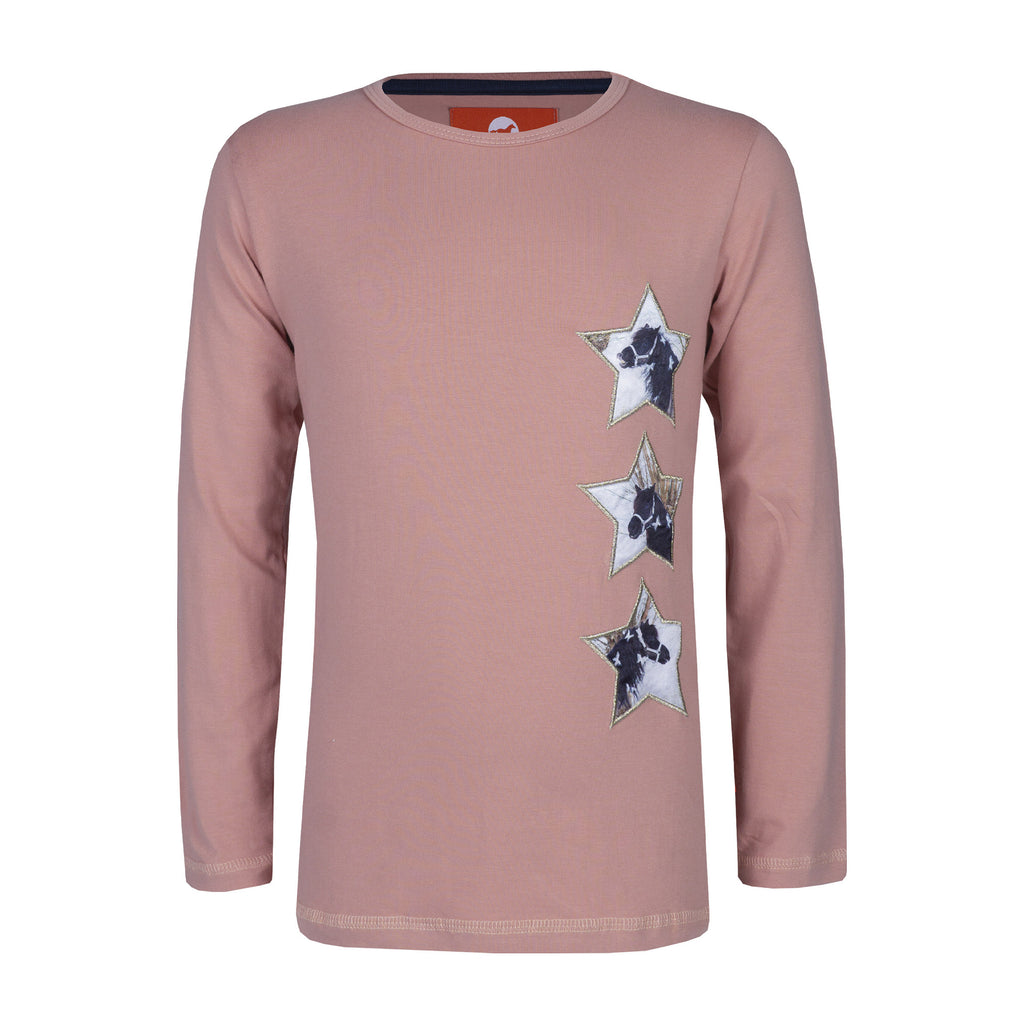 RH longsleeve Fame Garnet Rose