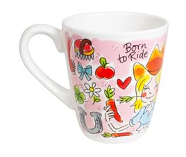 Blond Amsterdam Tasse Horse Lover