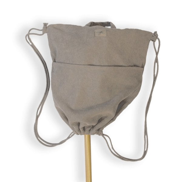 Hobby Horse stokpaard Bruin met bit en teugels