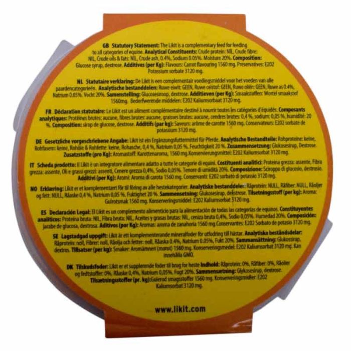 Likit liksteen, diverse smaken in 650 gram