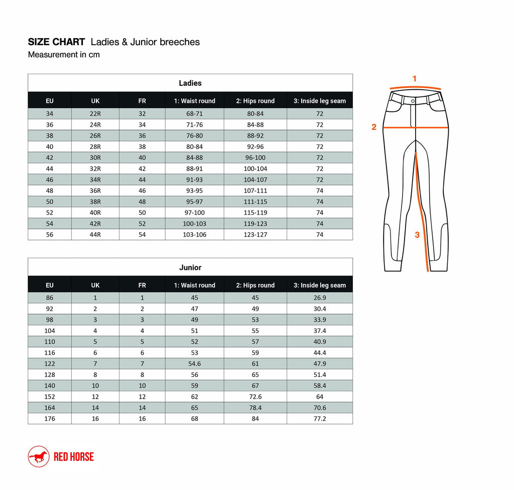 RH rijbroek jr slim fit Ola