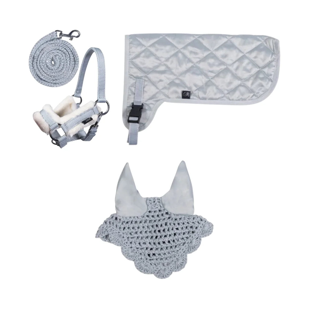 HKM Hobby Horse Set Grau